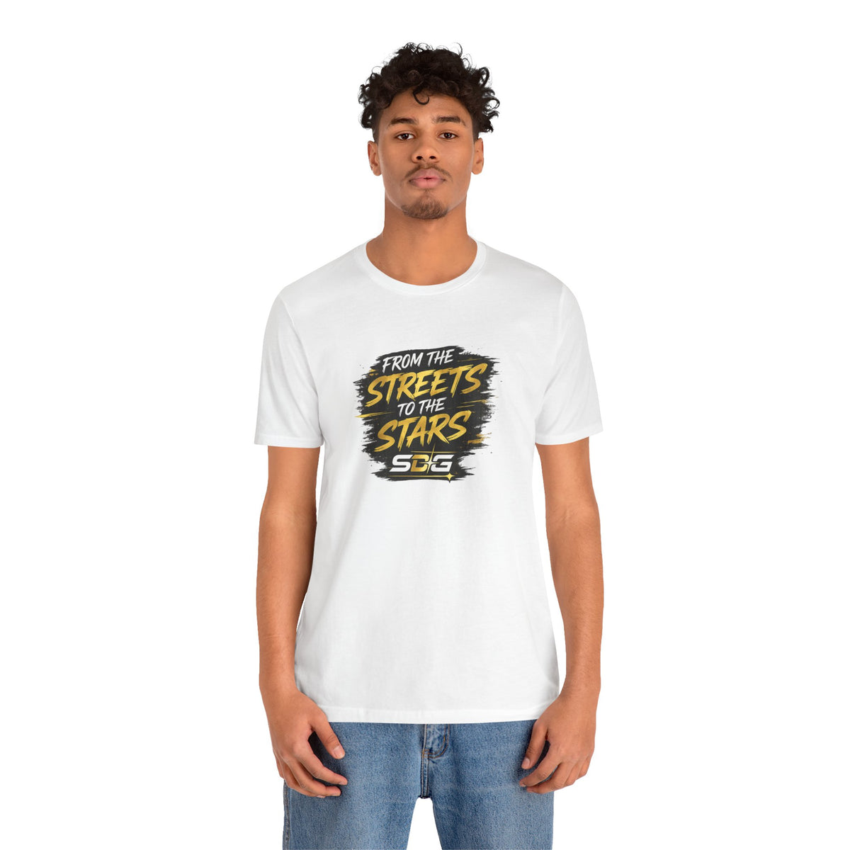 From the Streets to the Stars Urban Graphic T-Shirt