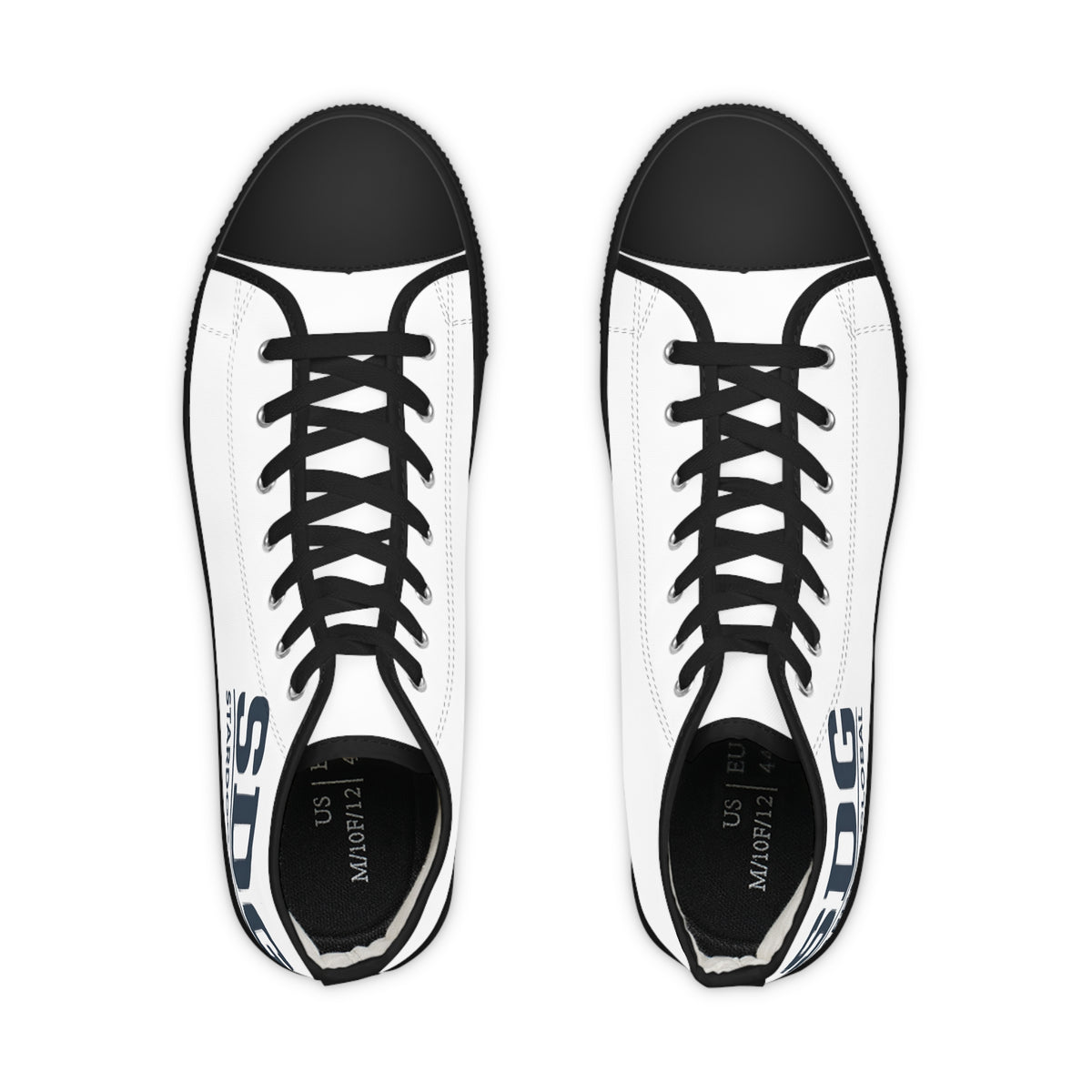 SDG Stardog Global White High-Top Sneakers for Men