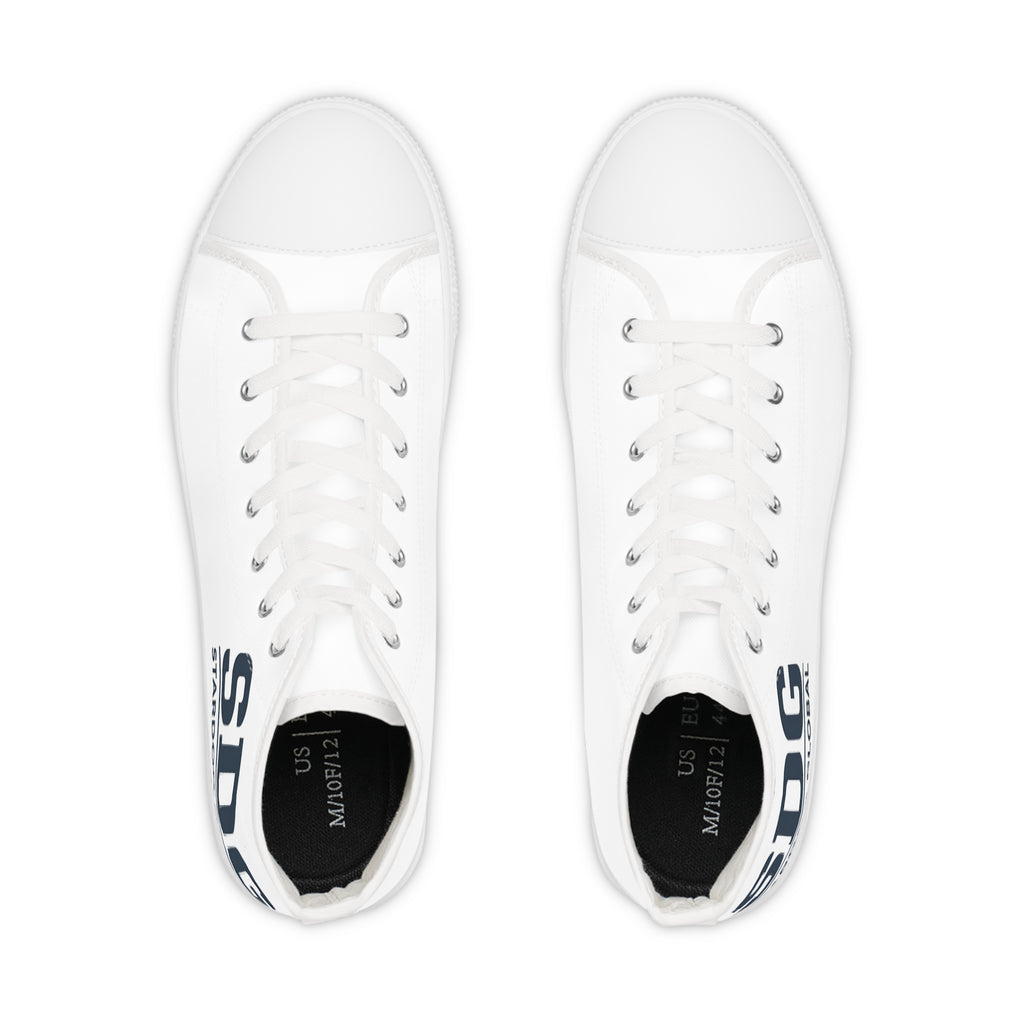 SDG Stardog Global White High-Top Sneakers for Men