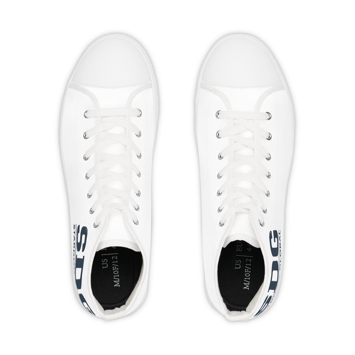 SDG Stardog Global White High-Top Sneakers for Men