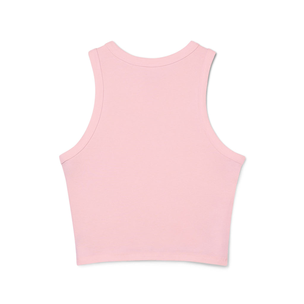 Star Dog Global Women’s Rib Racer Crop Tank Top