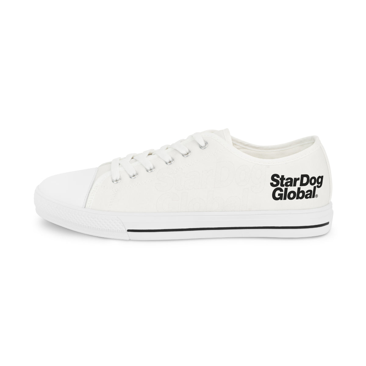 Stardog Global White Low Top Sneakers