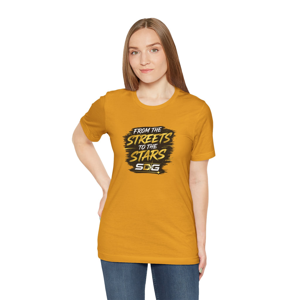 From the Streets to the Stars Urban Graphic T-Shirt