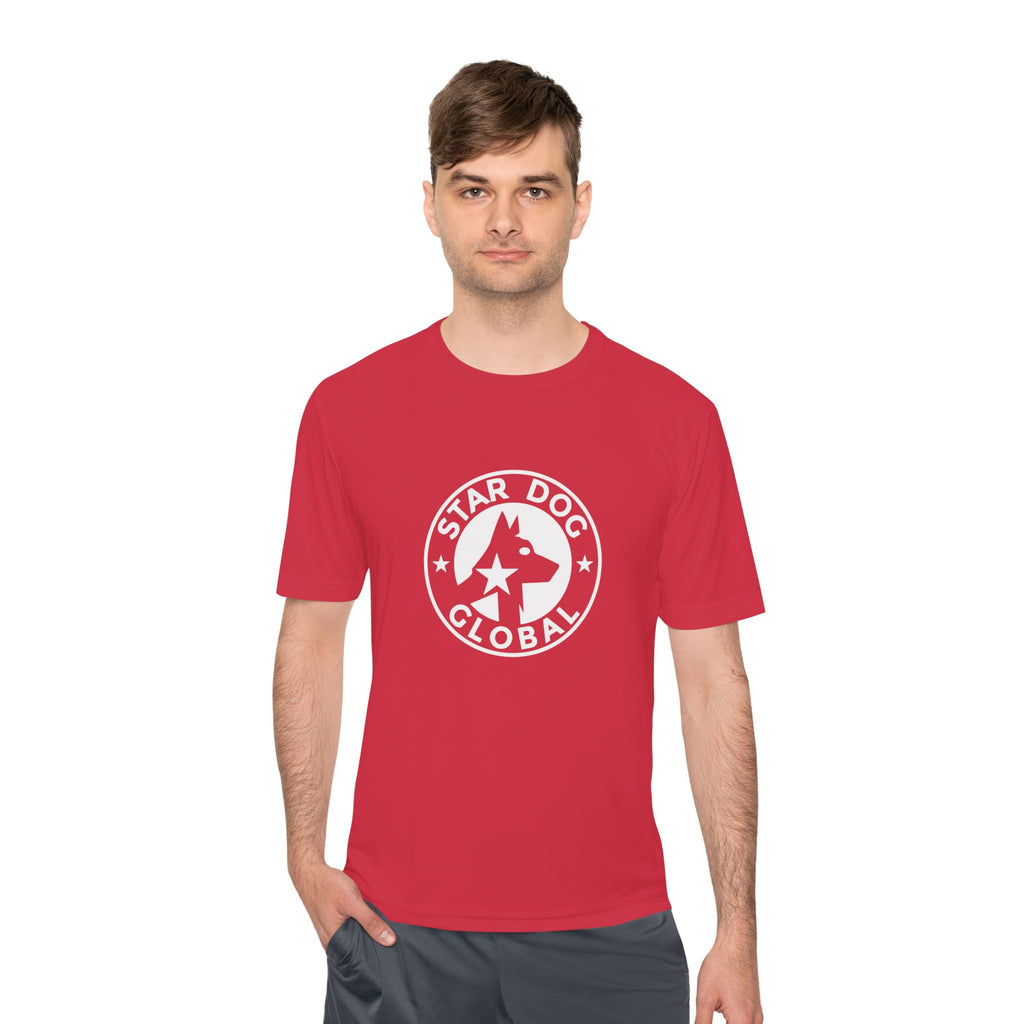 Star Dog Global Vintage Badge Moisture-Wicking Unisex T-Shirt