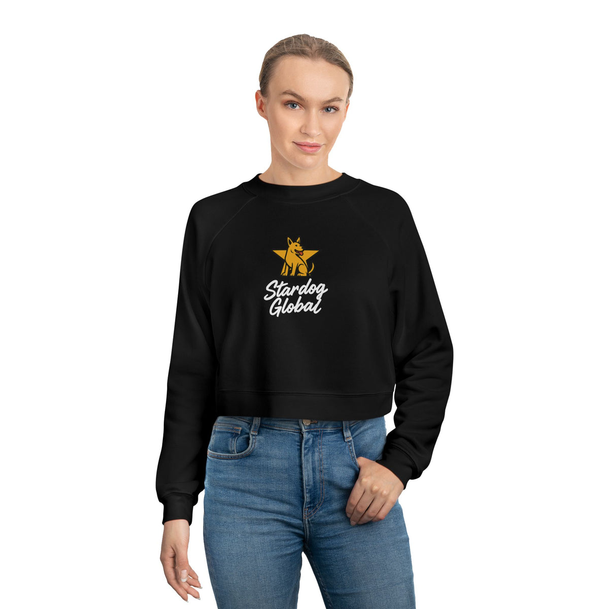 Stardog Global Logo Women’s Cropped Fleece Pullover