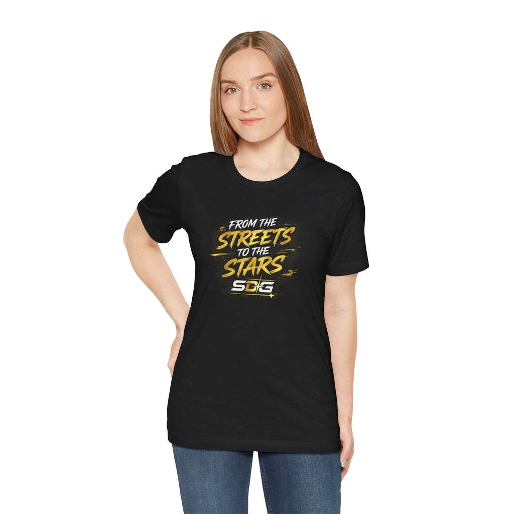 From the Streets to the Stars Urban Graphic T-Shirt