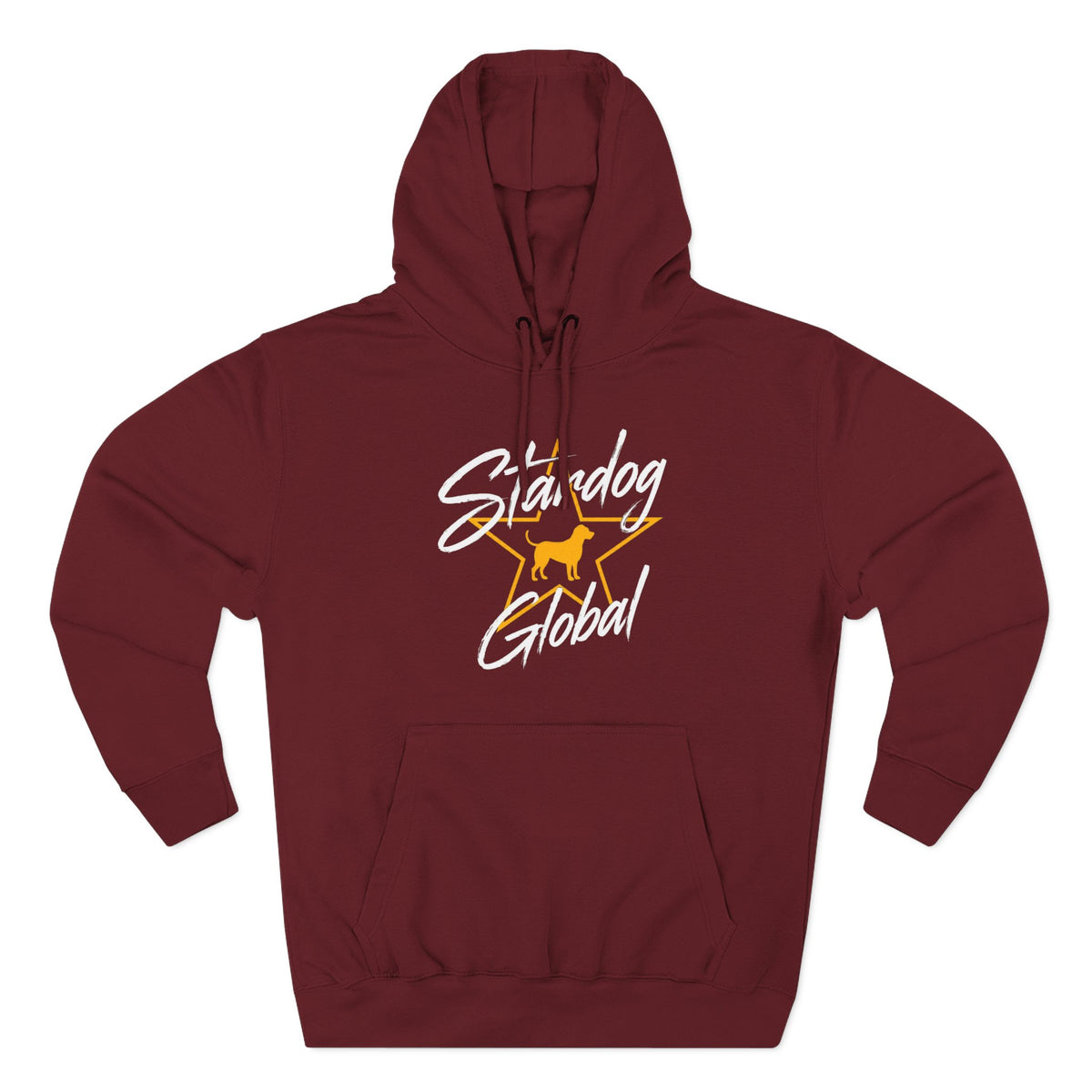 Stardog Global Three-Panel Fleece Hoodie