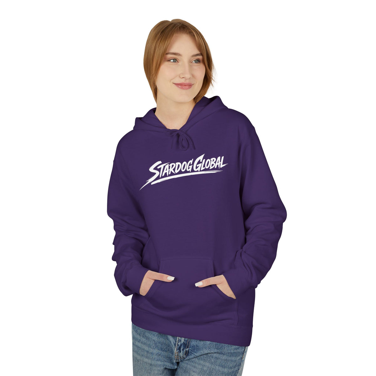 StarDog Global Graphic Pullover Logo Hoodie for Unisex