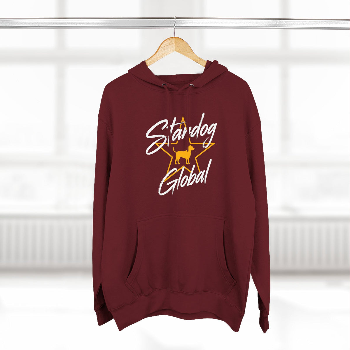 Stardog Global Three-Panel Fleece Hoodie