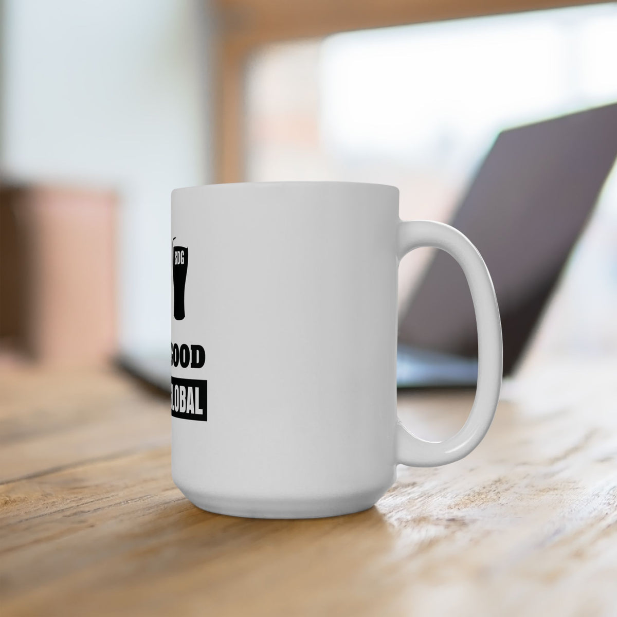 Drink Your Pint & Feel Good Ceramic Coffee Mug