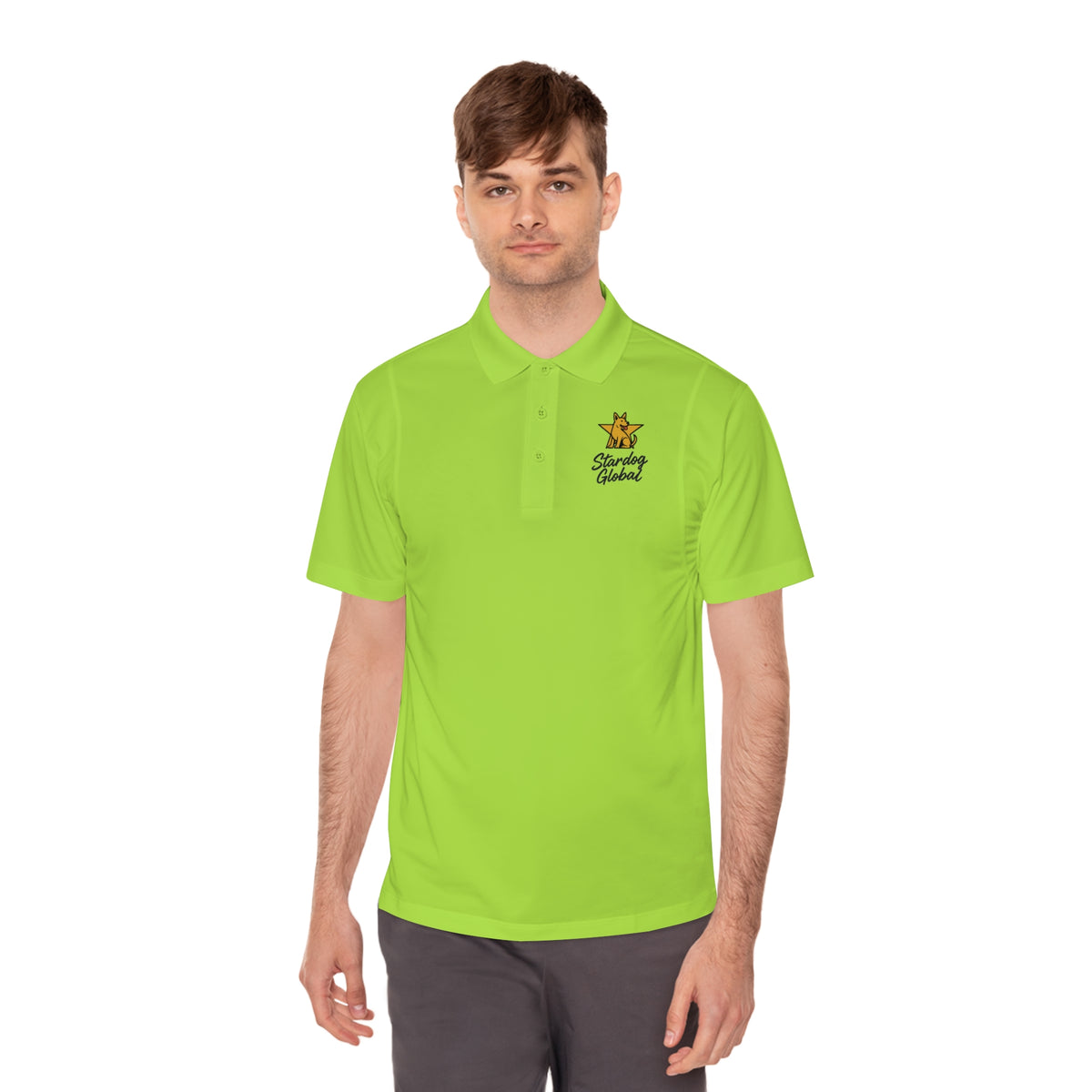 Star Dog Global Men’s Performance Polo Shirt