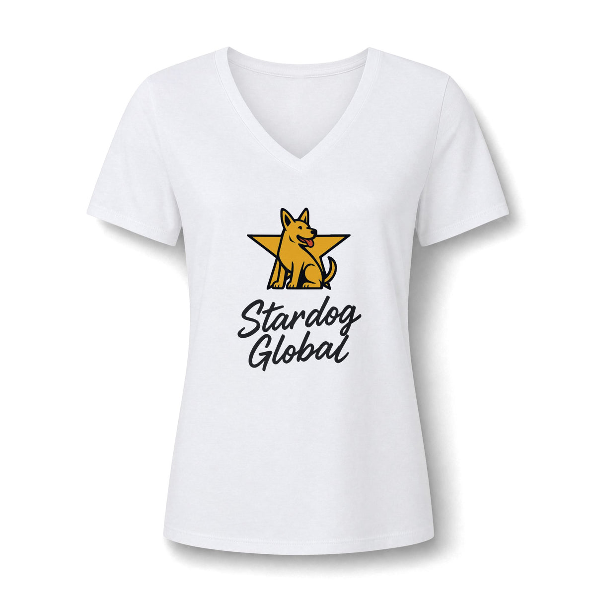 Stardog Global Women’s Relaxed V-Neck T-Shirt