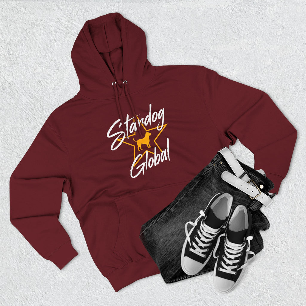 Stardog Global Three-Panel Fleece Hoodie