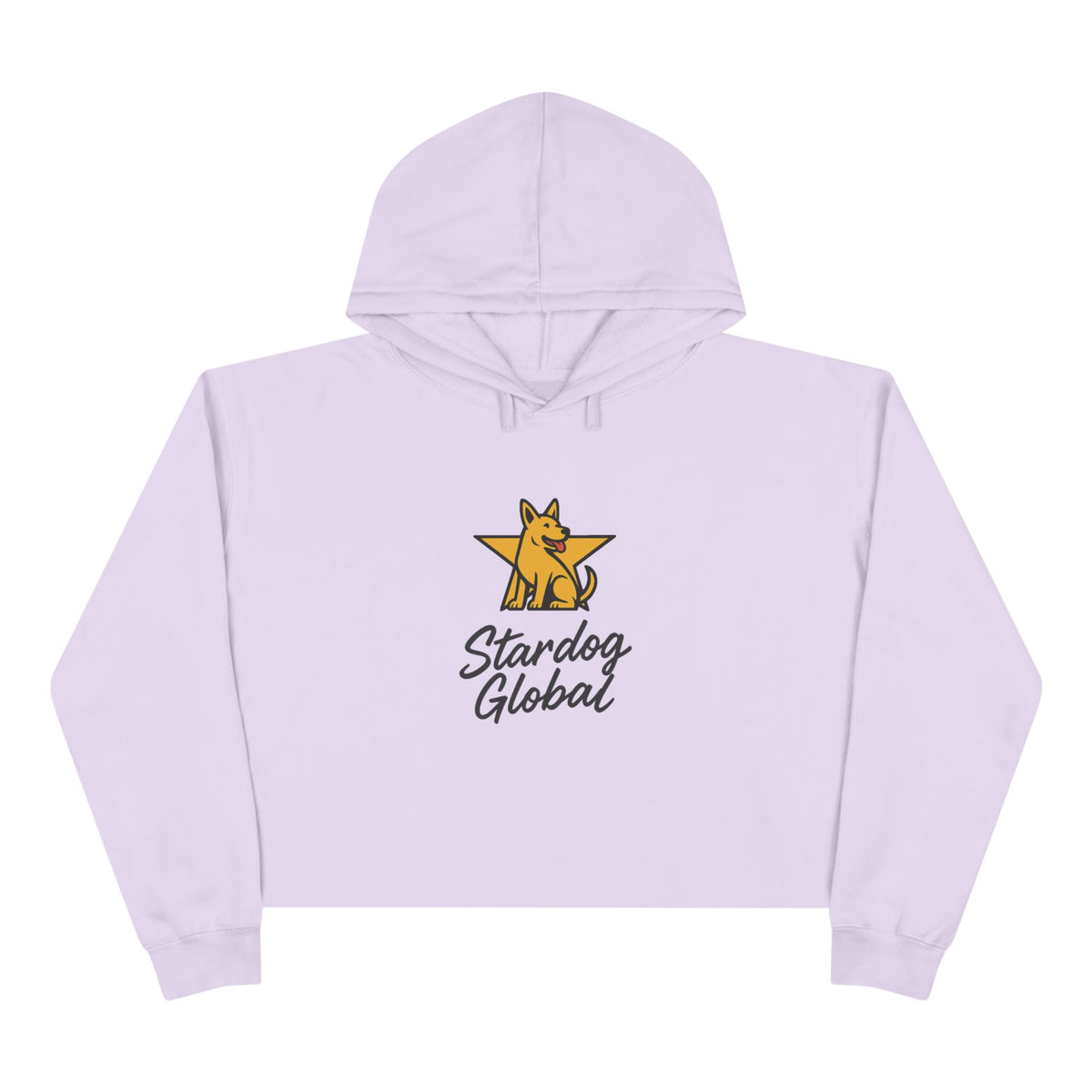 Stardog Global Cropped Women's Hoodie