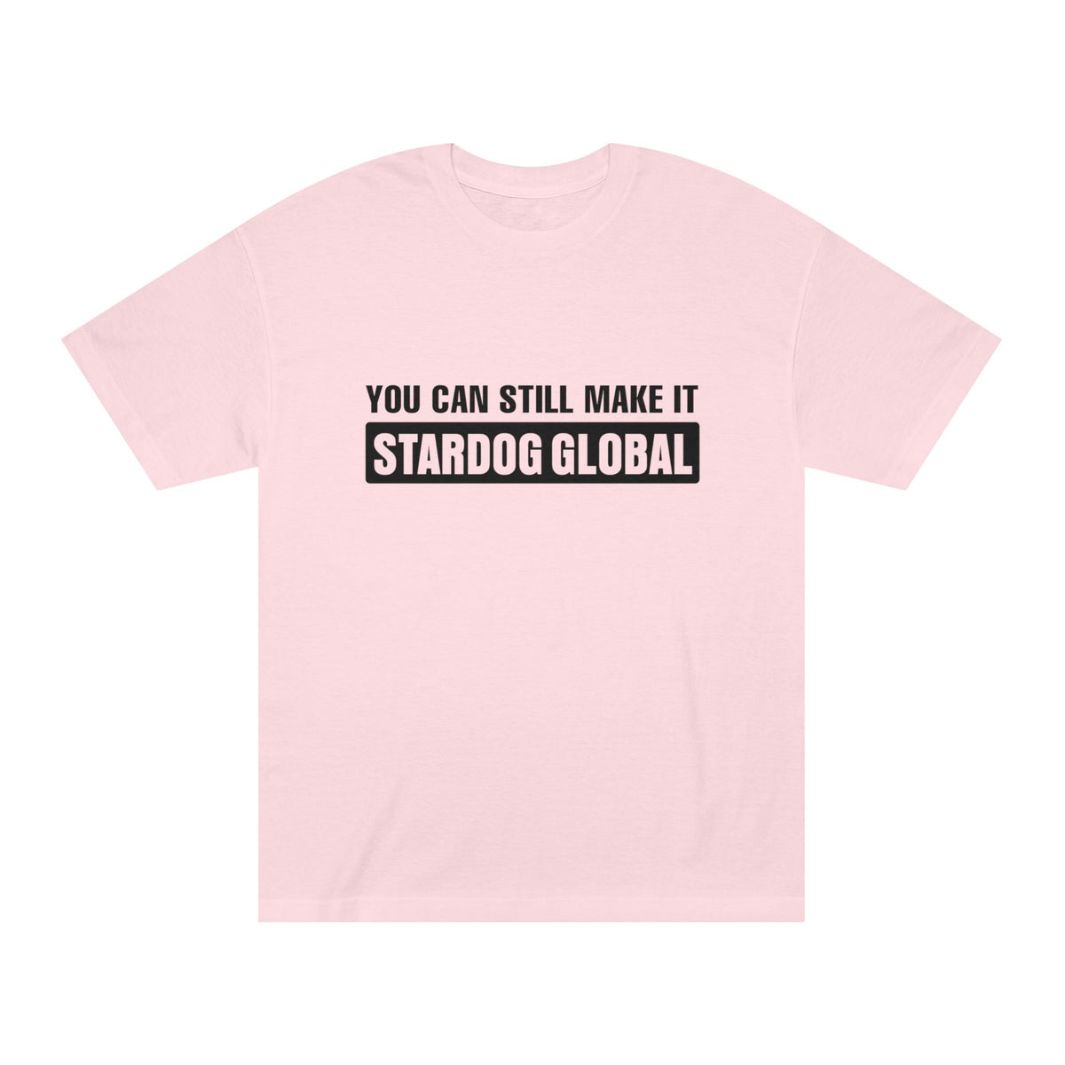 You Can Still Make It Stardog Global Motivational Graphic T-Shirt