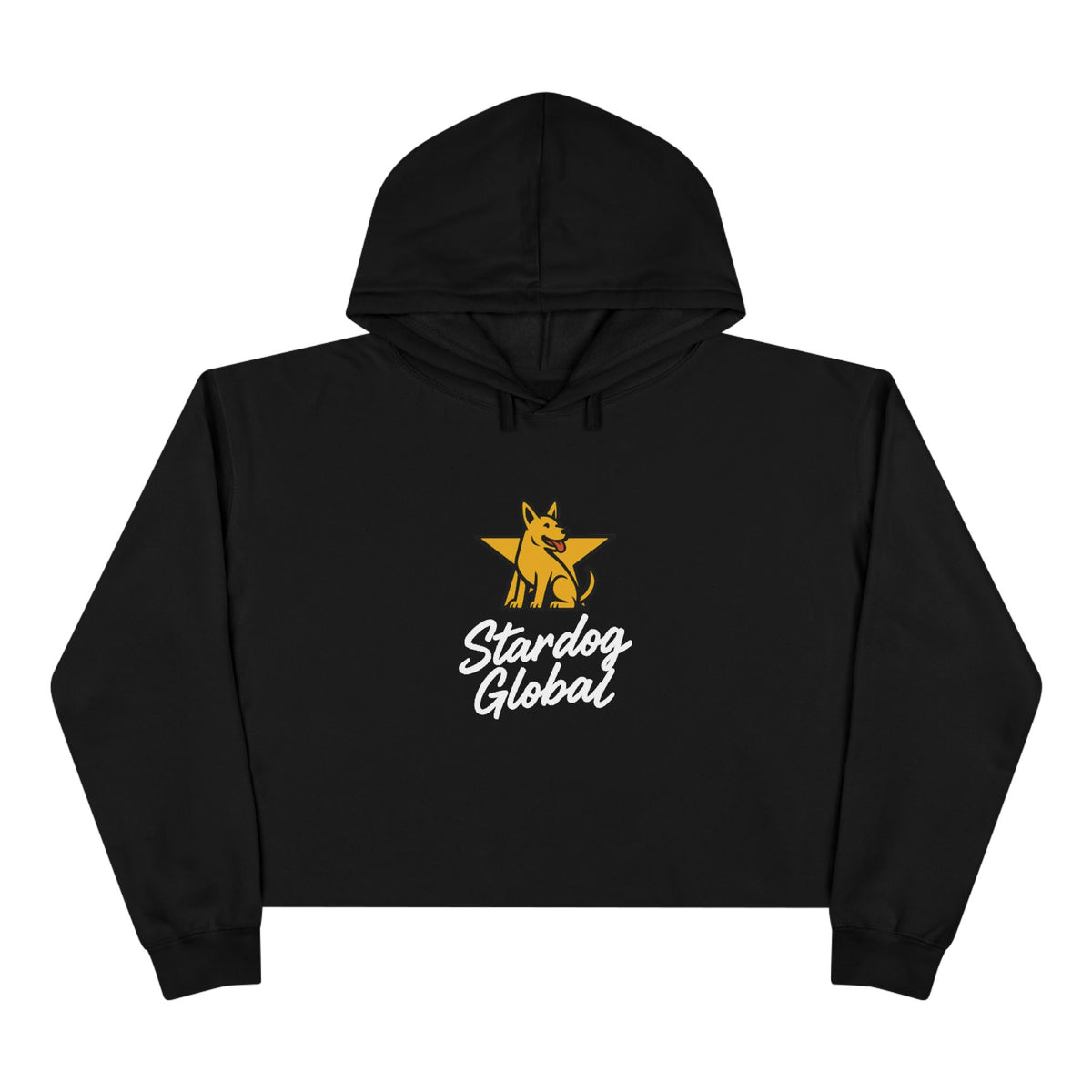 Stardog Global Cropped Women's Hoodie
