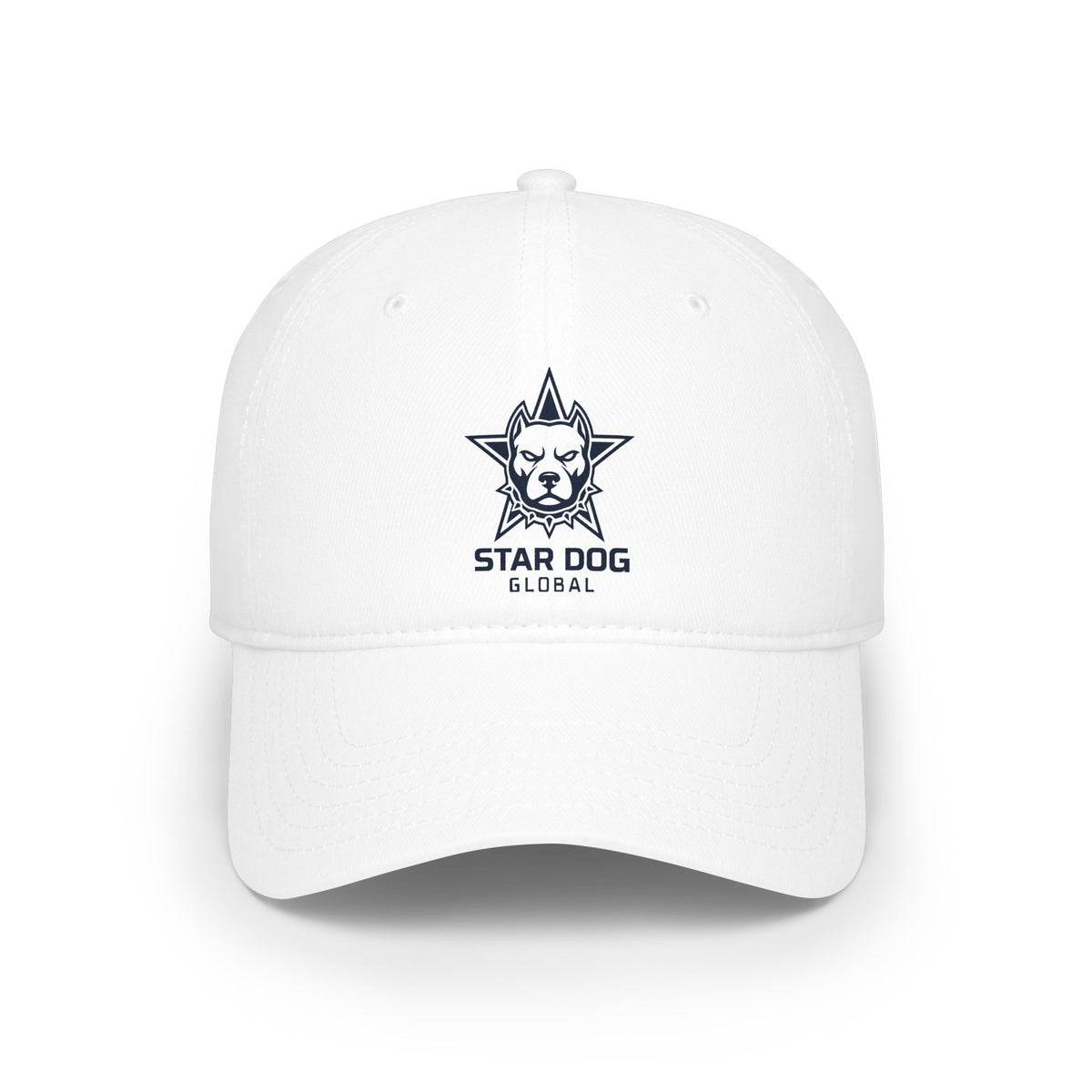 Star Dog Global Embroidered Low-Profile Baseball Cap