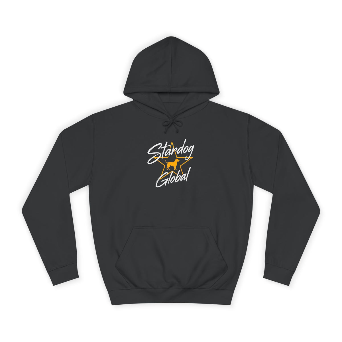 StarDog Global Vintage Script Logo Hoodie for Unisex