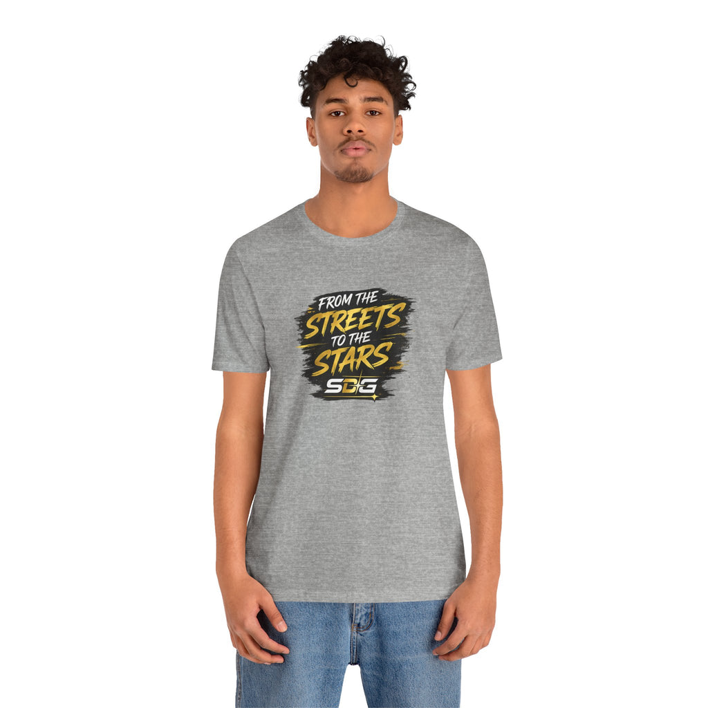From the Streets to the Stars Urban Graphic T-Shirt