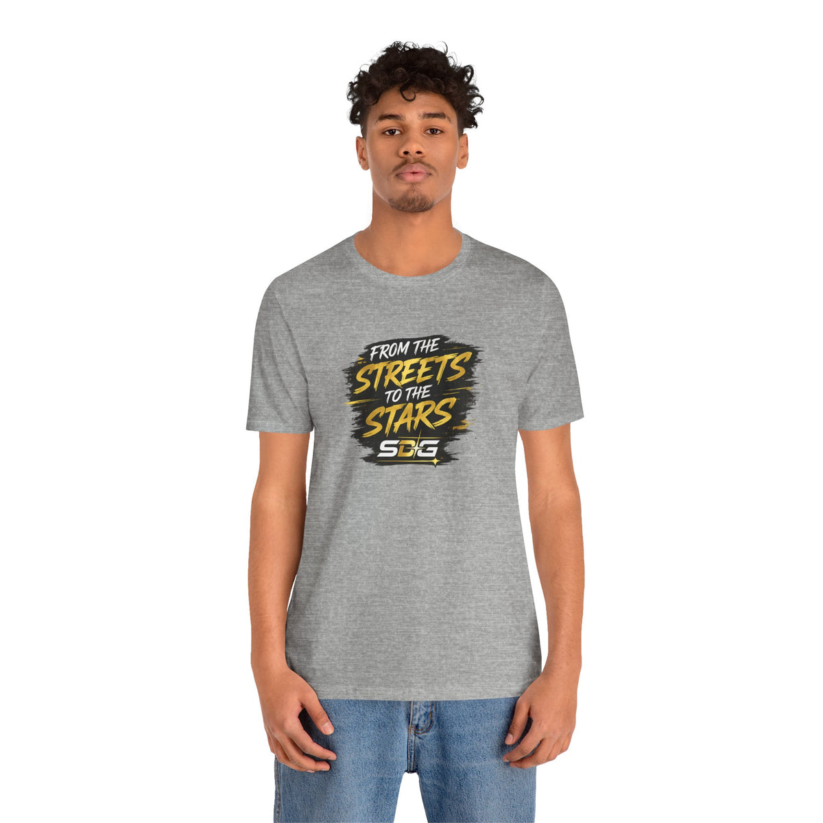 From the Streets to the Stars Urban Graphic T-Shirt