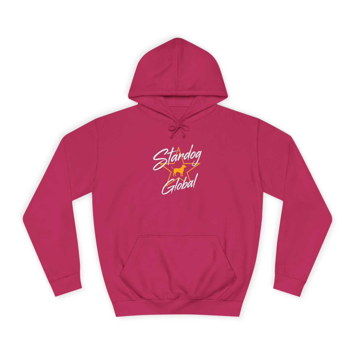 StarDog Global Vintage Script Logo Hoodie for Unisex