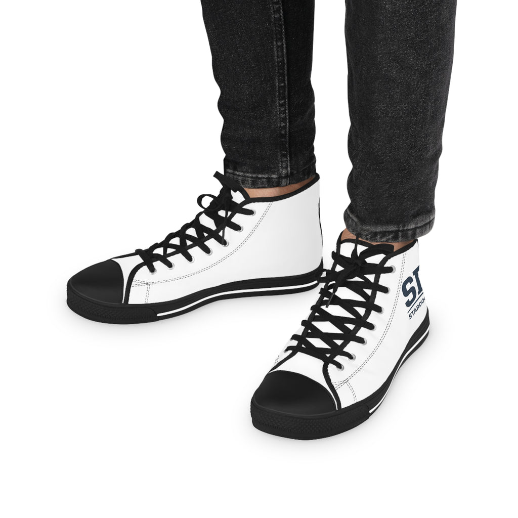 SDG Stardog Global White High-Top Sneakers for Men