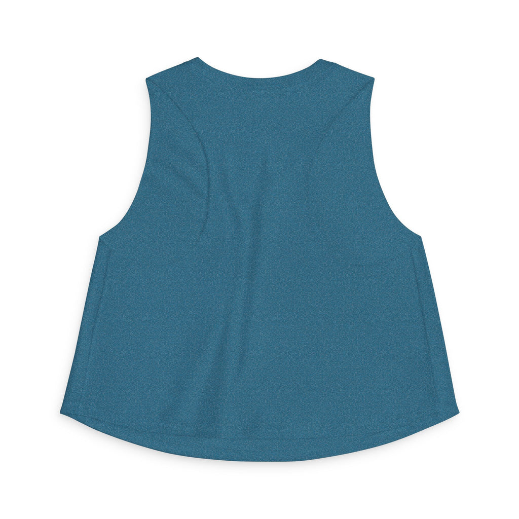 StarDog Global Retro Script Women's Crop Top