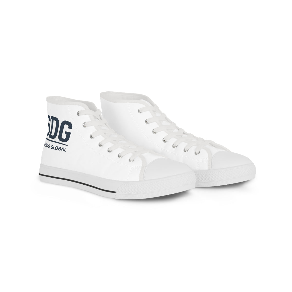 SDG Stardog Global White High-Top Sneakers for Men
