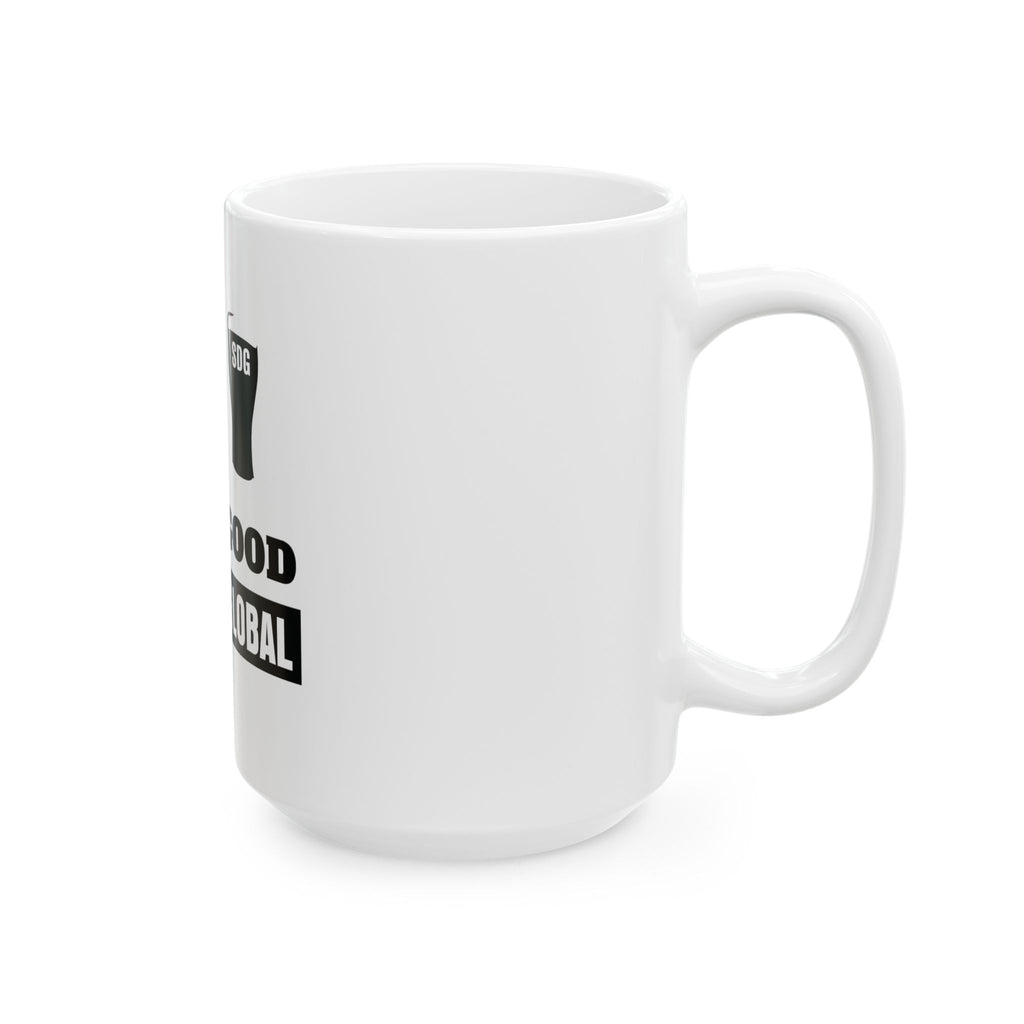 Drink Your Pint & Feel Good Ceramic Coffee Mug
