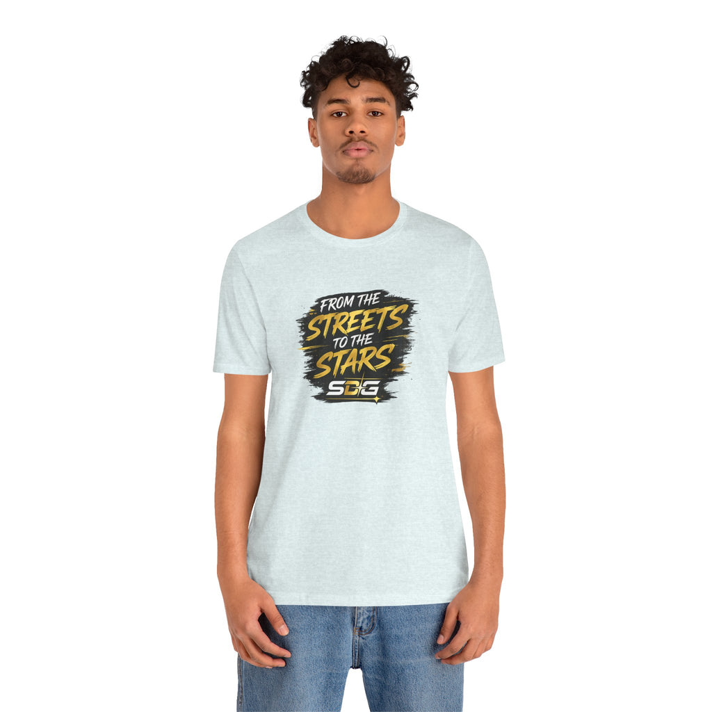 From the Streets to the Stars Urban Graphic T-Shirt