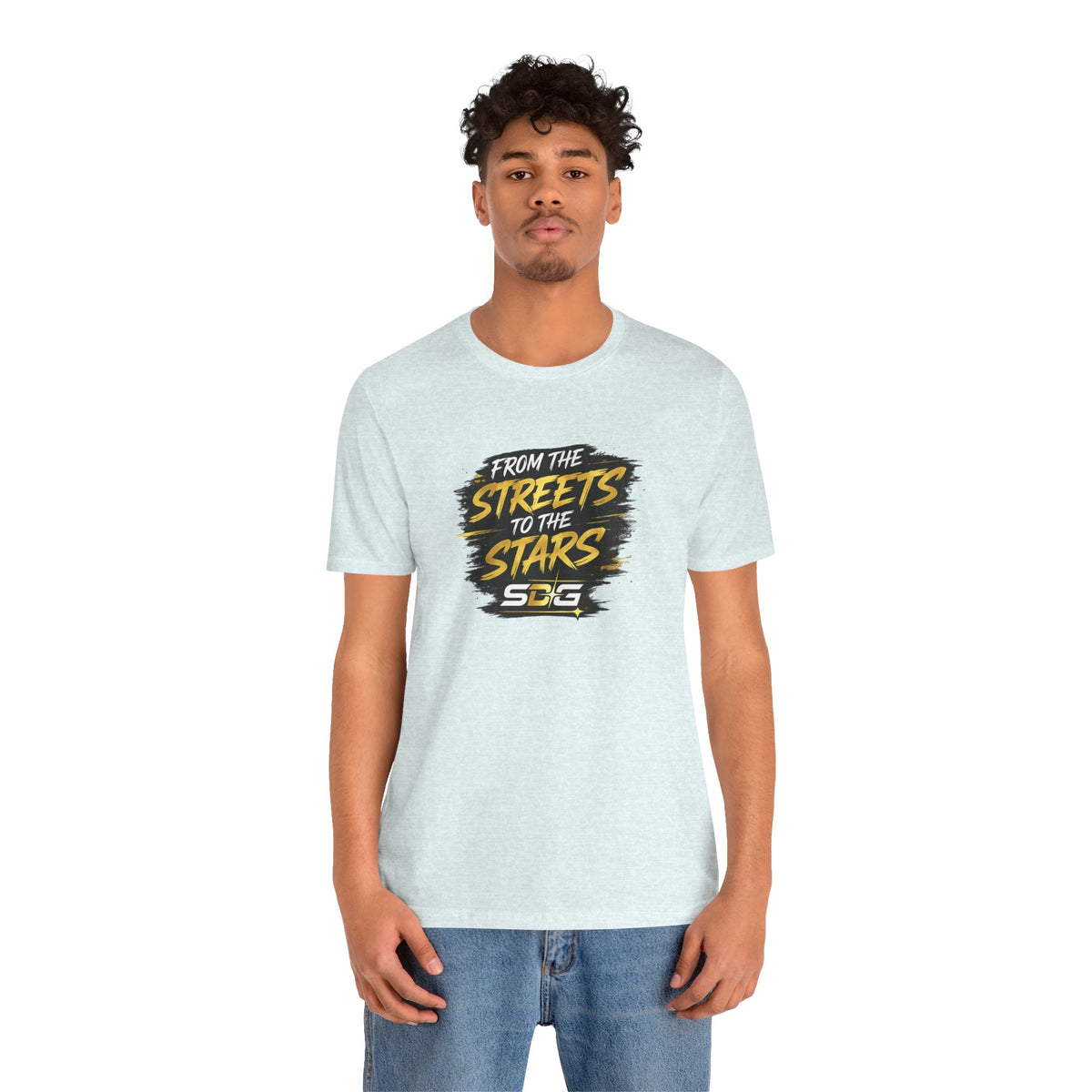 From the Streets to the Stars Urban Graphic T-Shirt