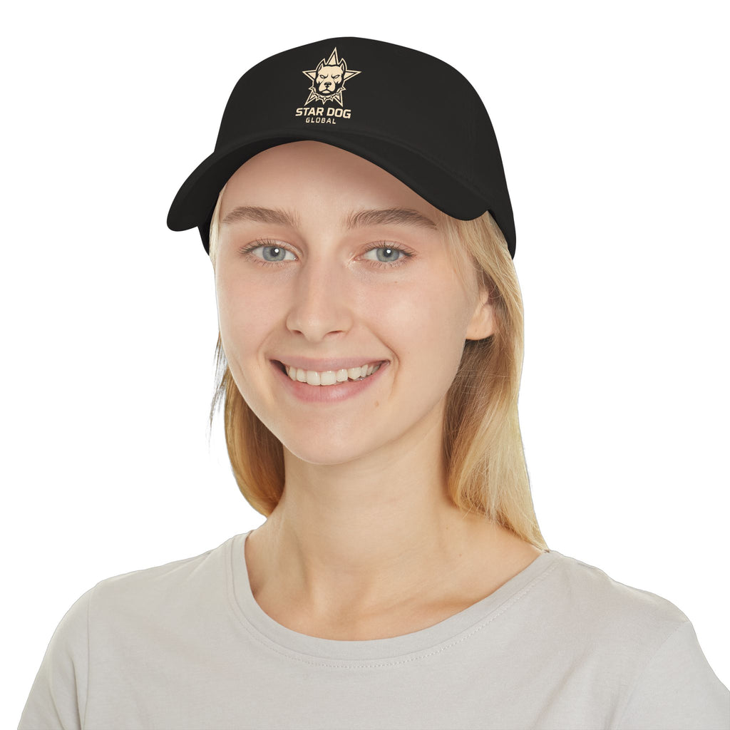 Star Dog Global Embroidered Low-Profile Baseball Cap
