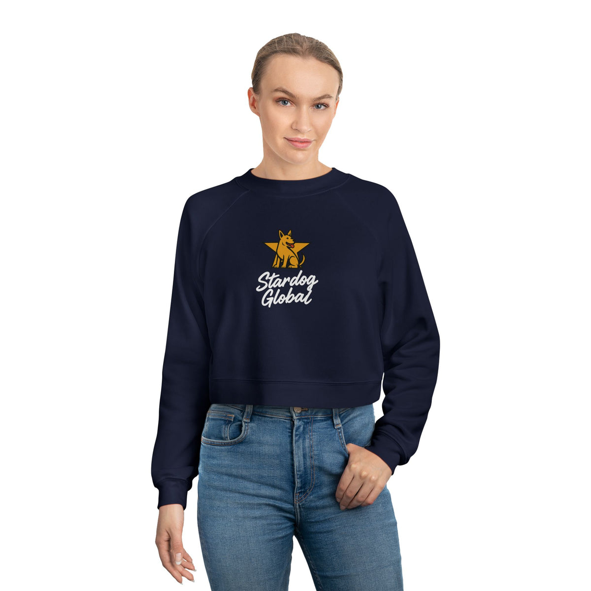 Stardog Global Logo Women’s Cropped Fleece Pullover