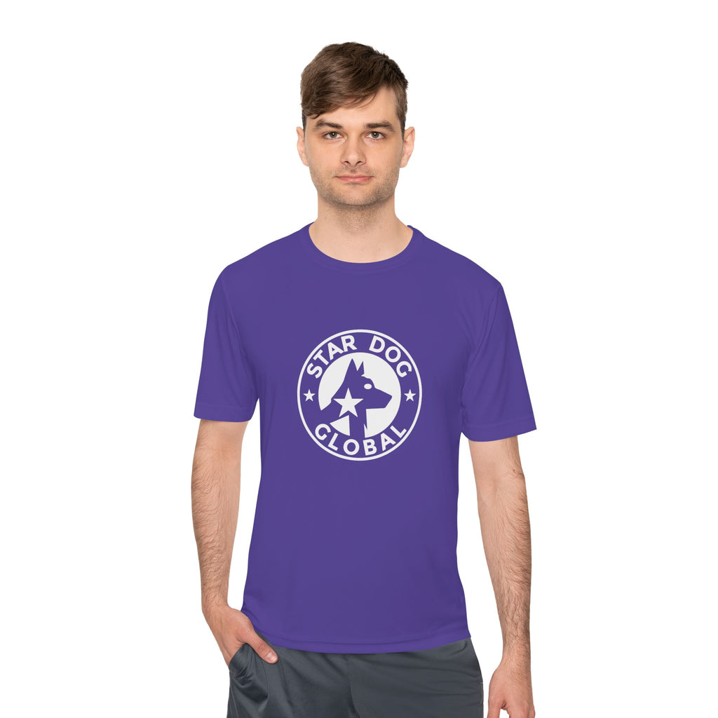Star Dog Global Vintage Badge Moisture-Wicking Unisex T-Shirt