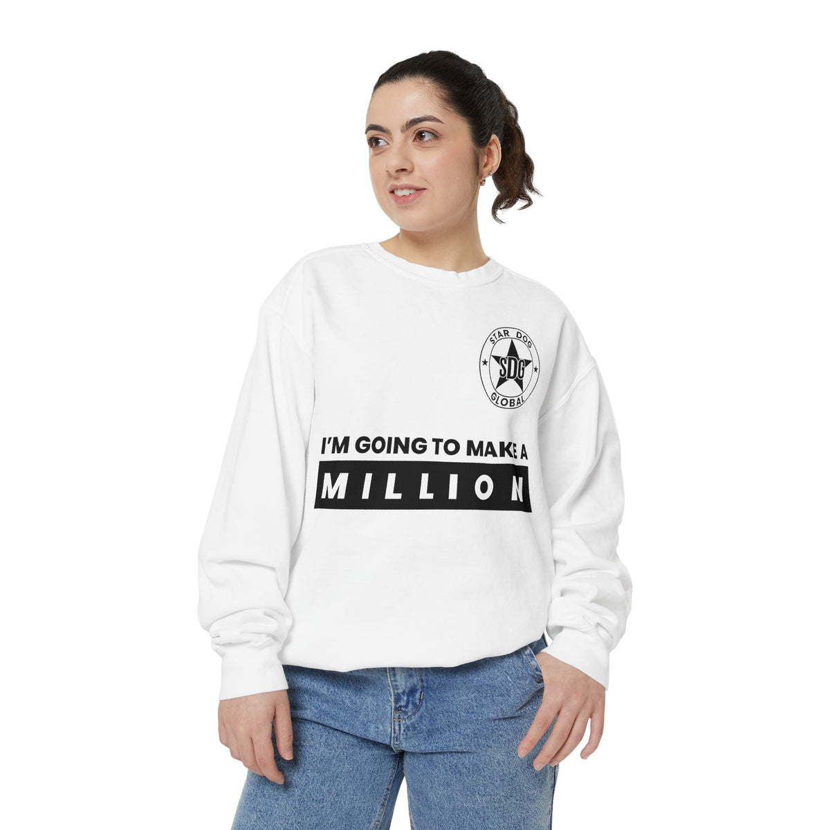 I’m Going to Make a Million Relaxed Unisex Sweatshirt
