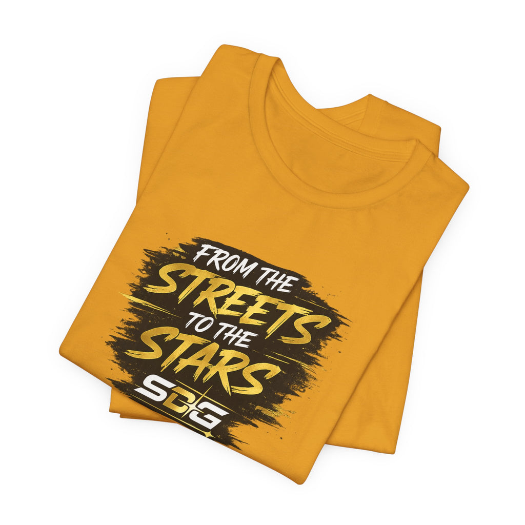 From the Streets to the Stars Urban Graphic T-Shirt