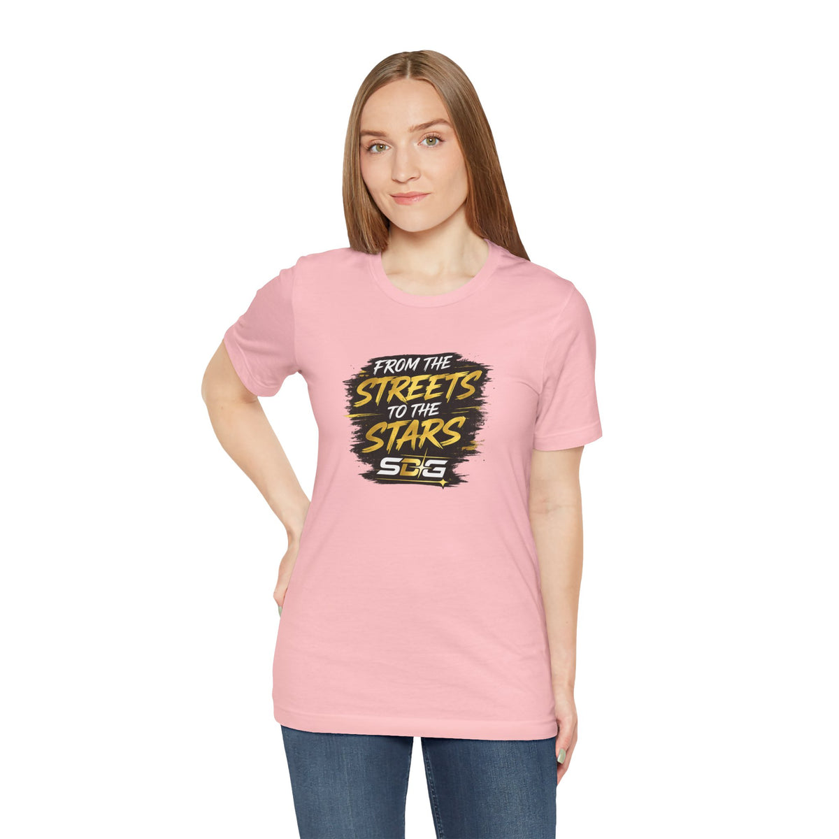From the Streets to the Stars Urban Graphic T-Shirt
