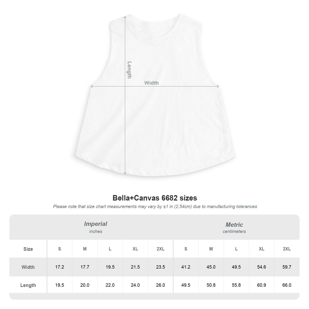 StarDog Global Retro Script Women's Crop Top