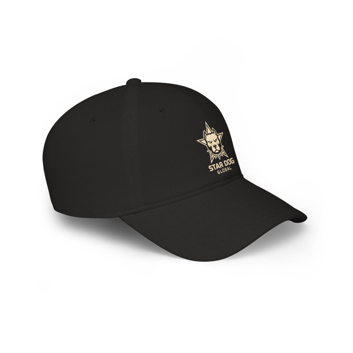 Star Dog Global Embroidered Low-Profile Baseball Cap