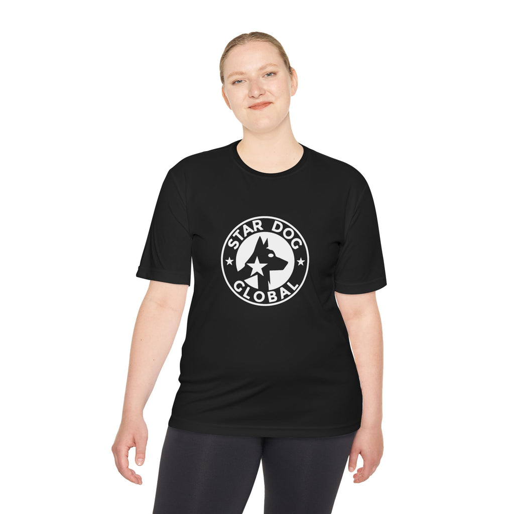 Star Dog Global Vintage Badge Moisture-Wicking Unisex T-Shirt