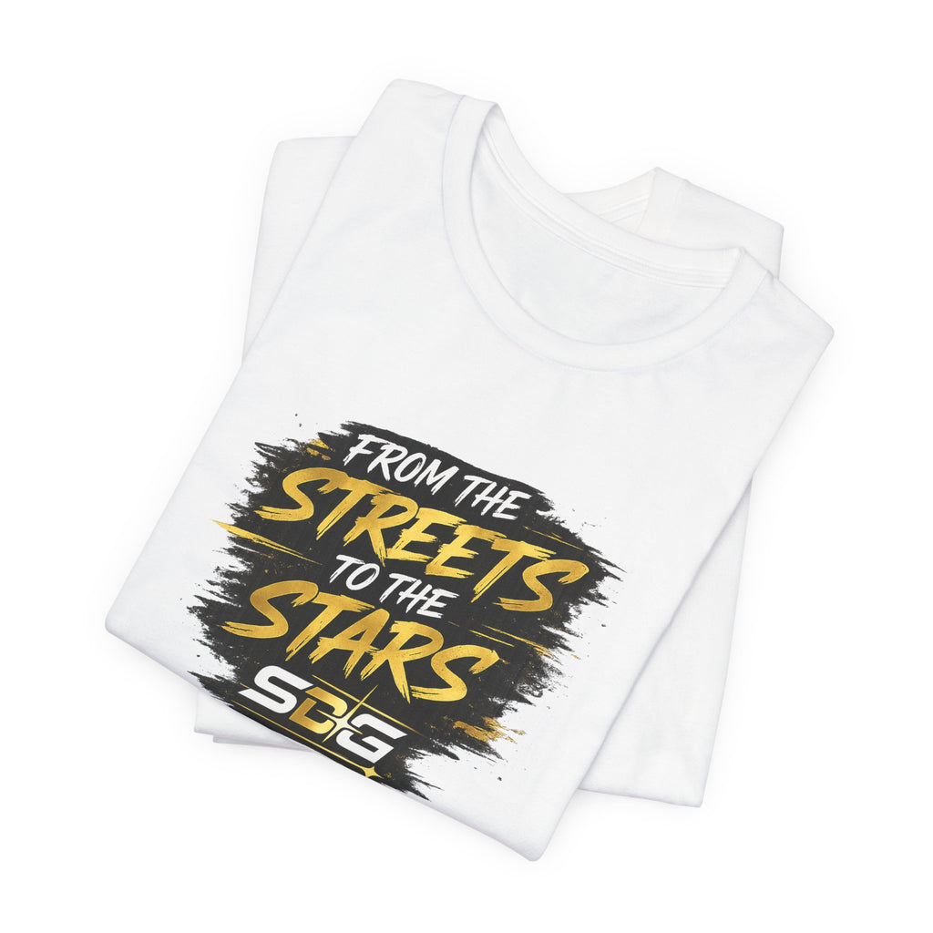 From the Streets to the Stars Urban Graphic T-Shirt