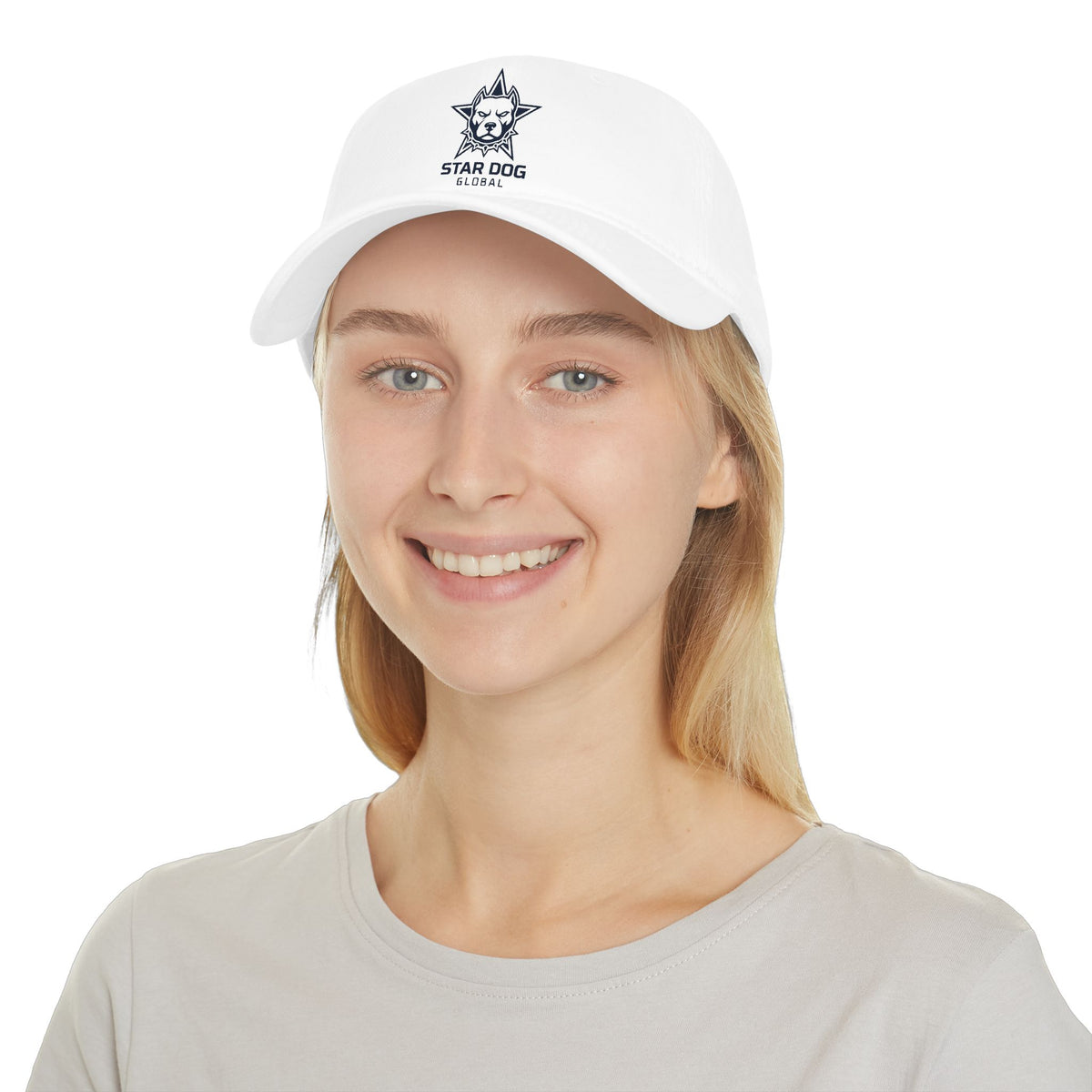 Star Dog Global Embroidered Low-Profile Baseball Cap
