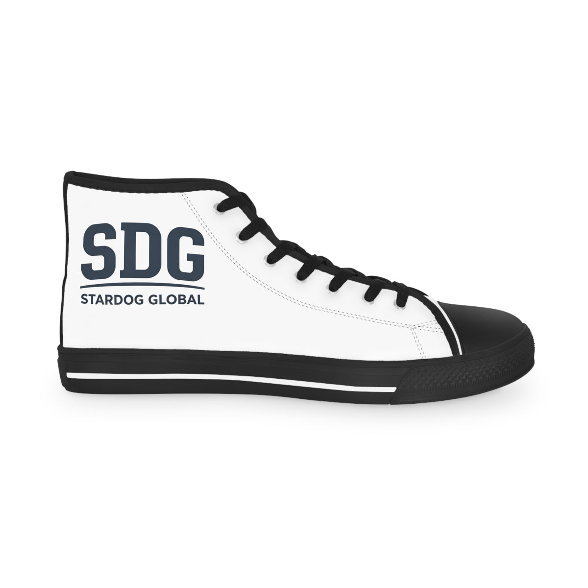 SDG Stardog Global White High-Top Sneakers for Men