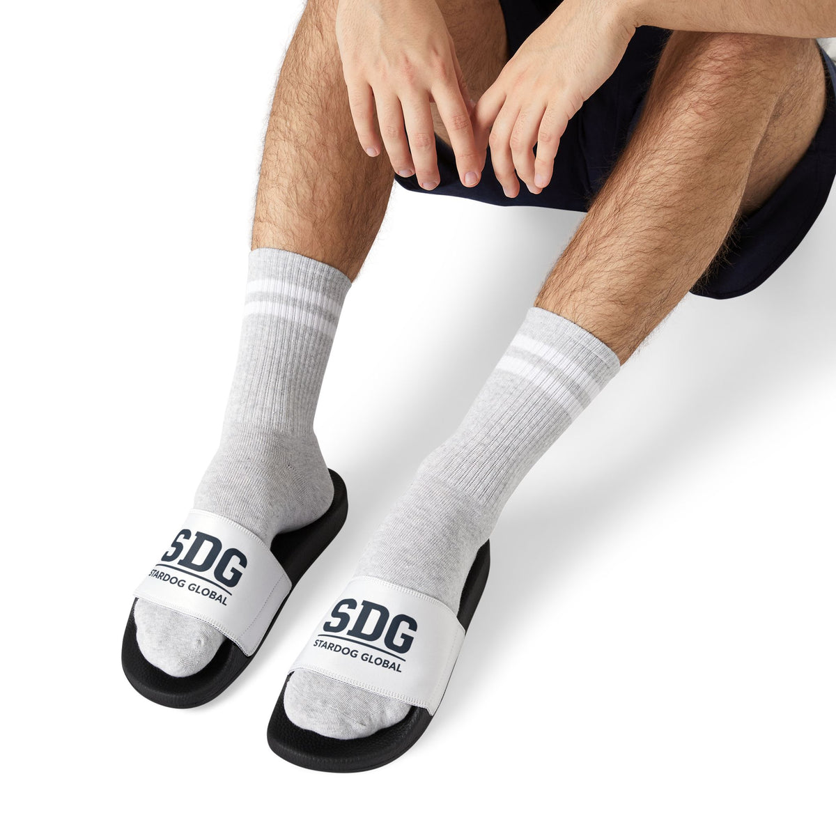 SDG Stardog Global Logo Slide Sandals for Men