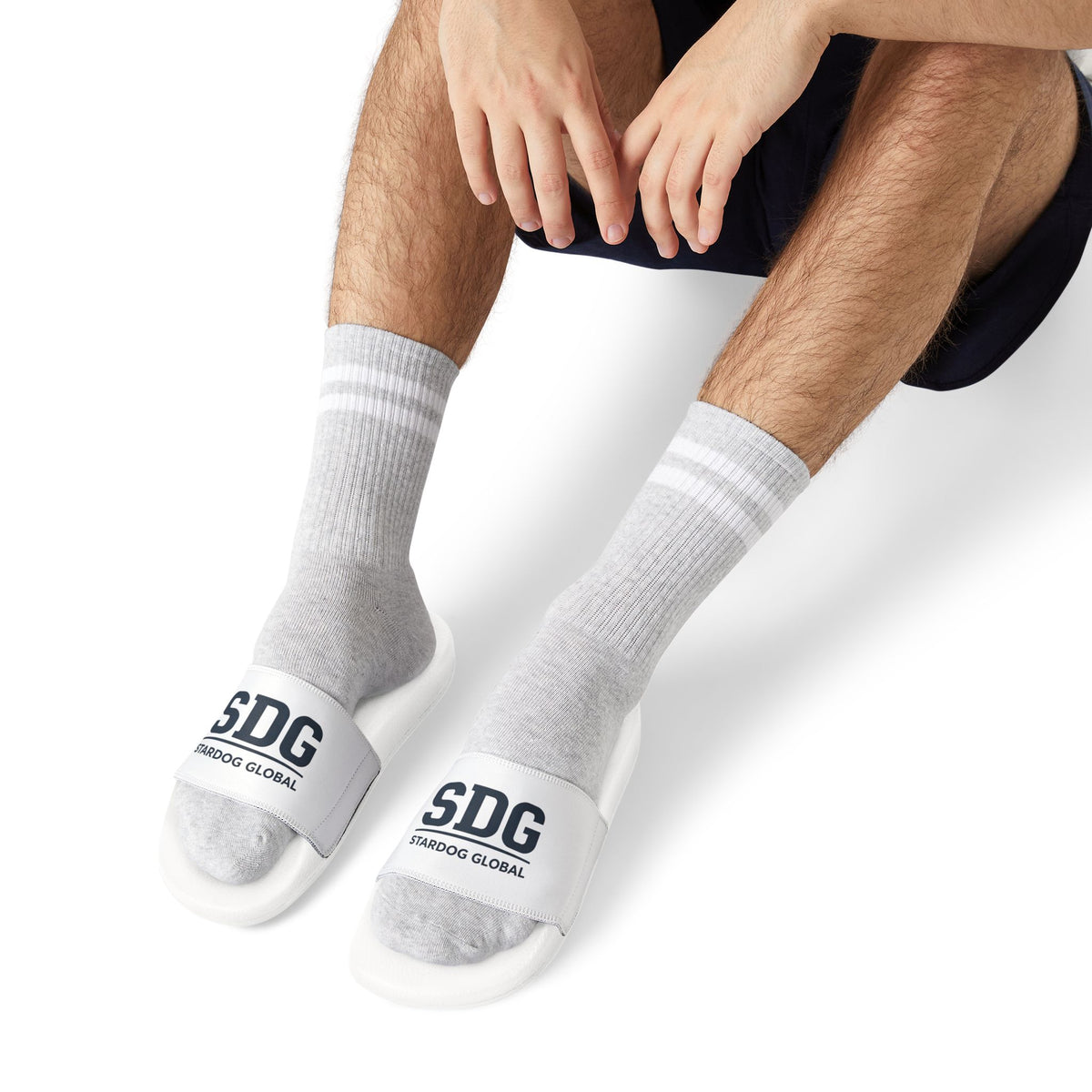 SDG Stardog Global Logo Slide Sandals for Men