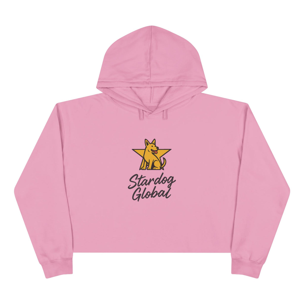 Stardog Global Cropped Women's Hoodie
