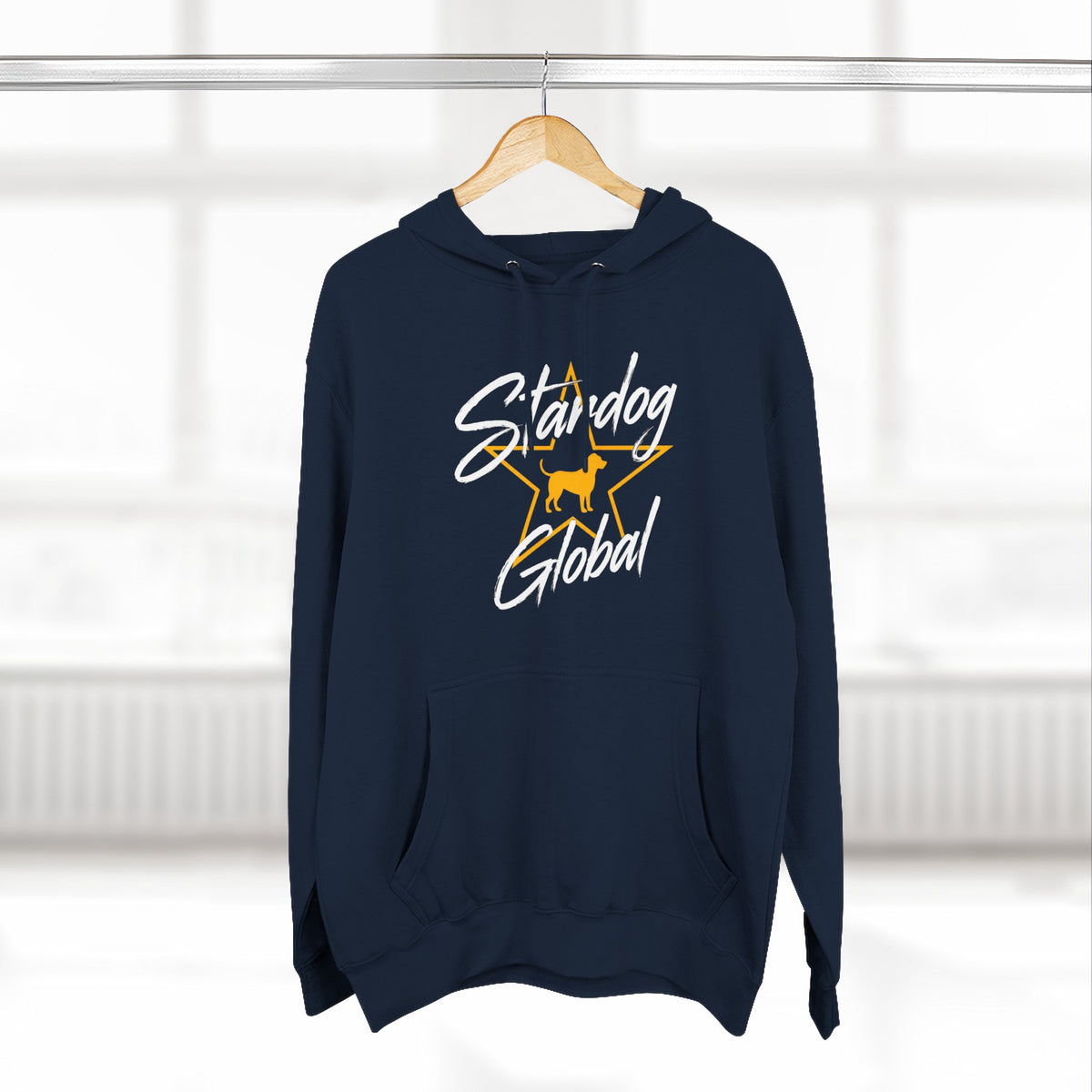 Stardog Global Three-Panel Fleece Hoodie