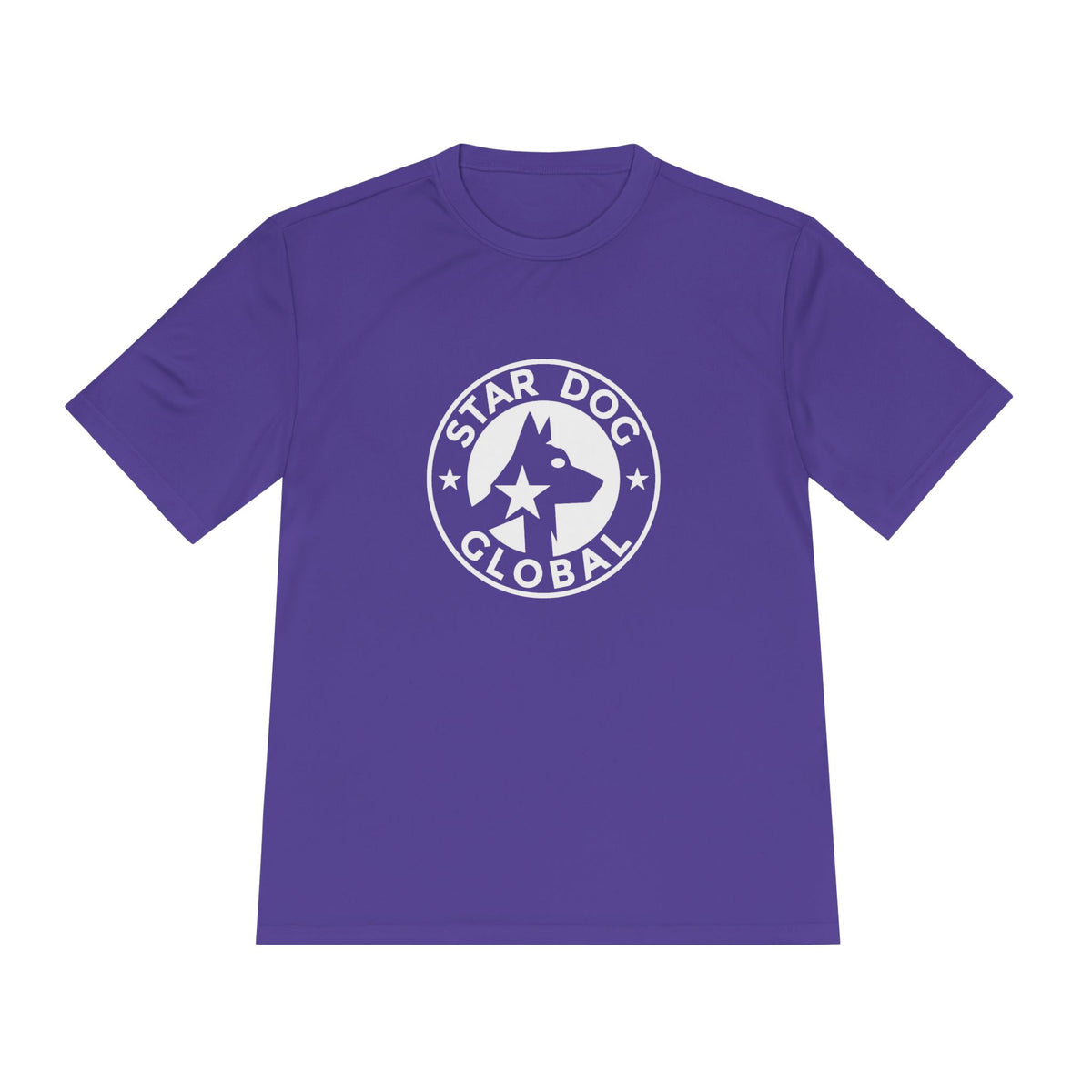 Star Dog Global Vintage Badge Moisture-Wicking Unisex T-Shirt
