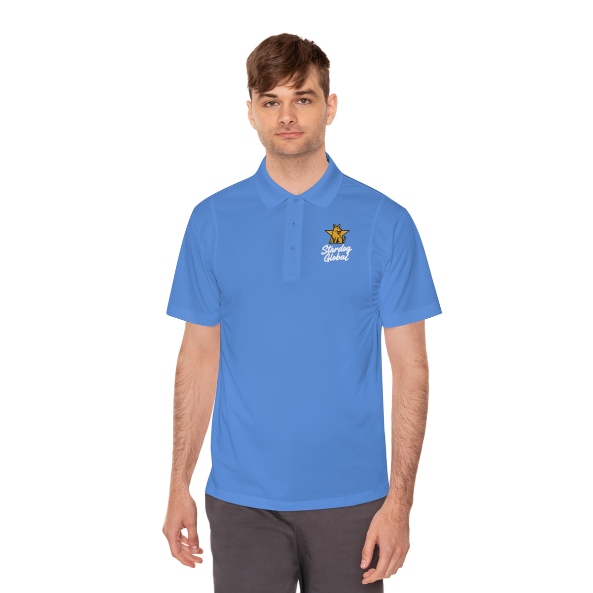 Star Dog Global Men’s Performance Polo Shirt