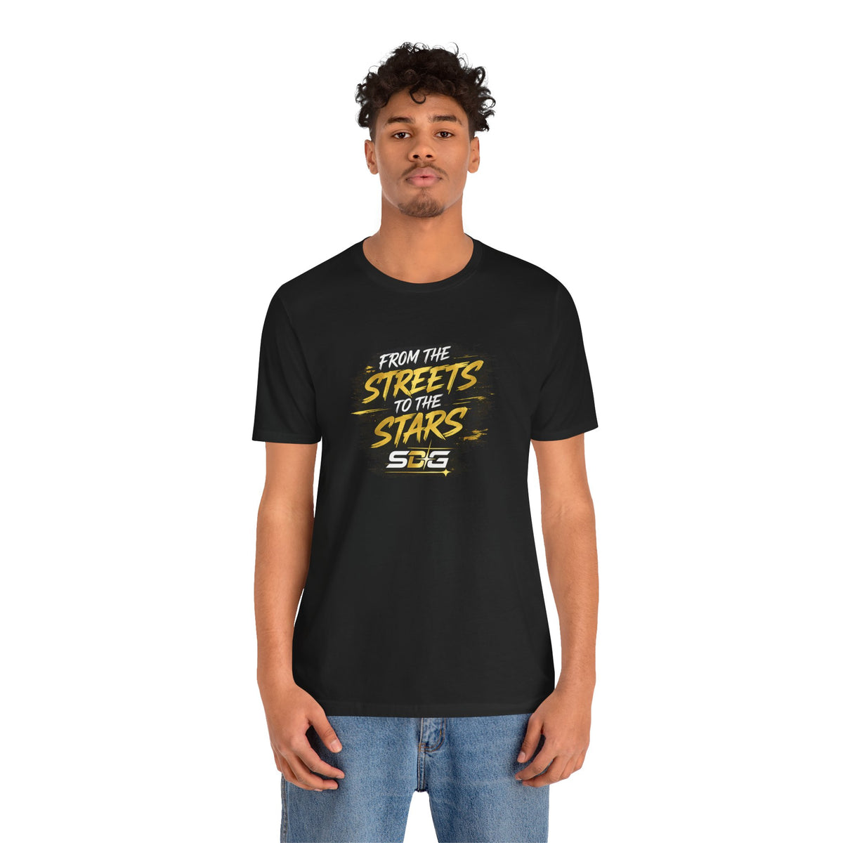 From the Streets to the Stars Urban Graphic T-Shirt